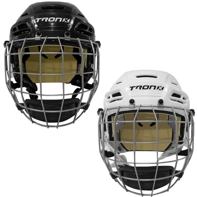 TronX Stryker Hockey Helmet Combo