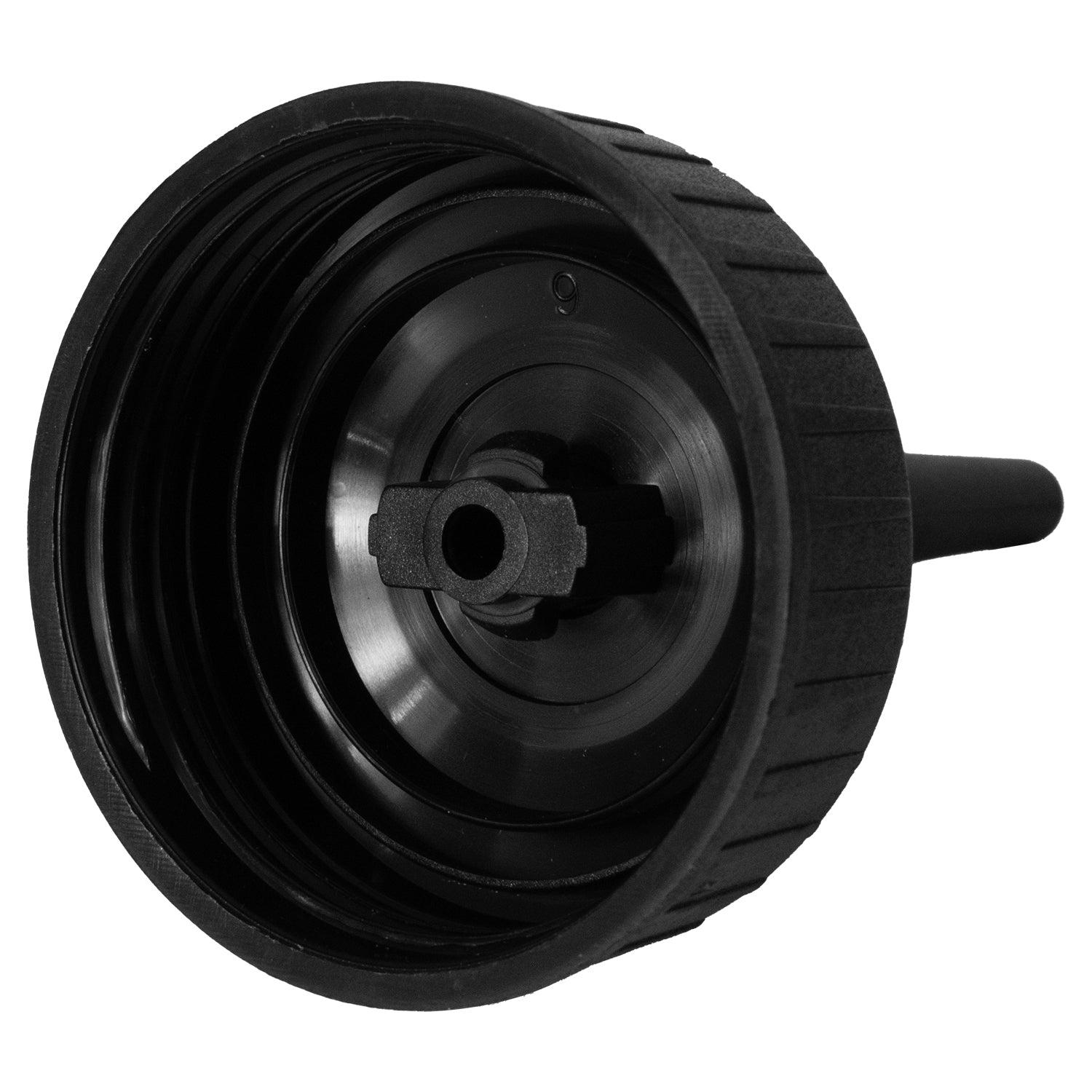 TronX White Extended Tip Water Bottle (1 Liter)