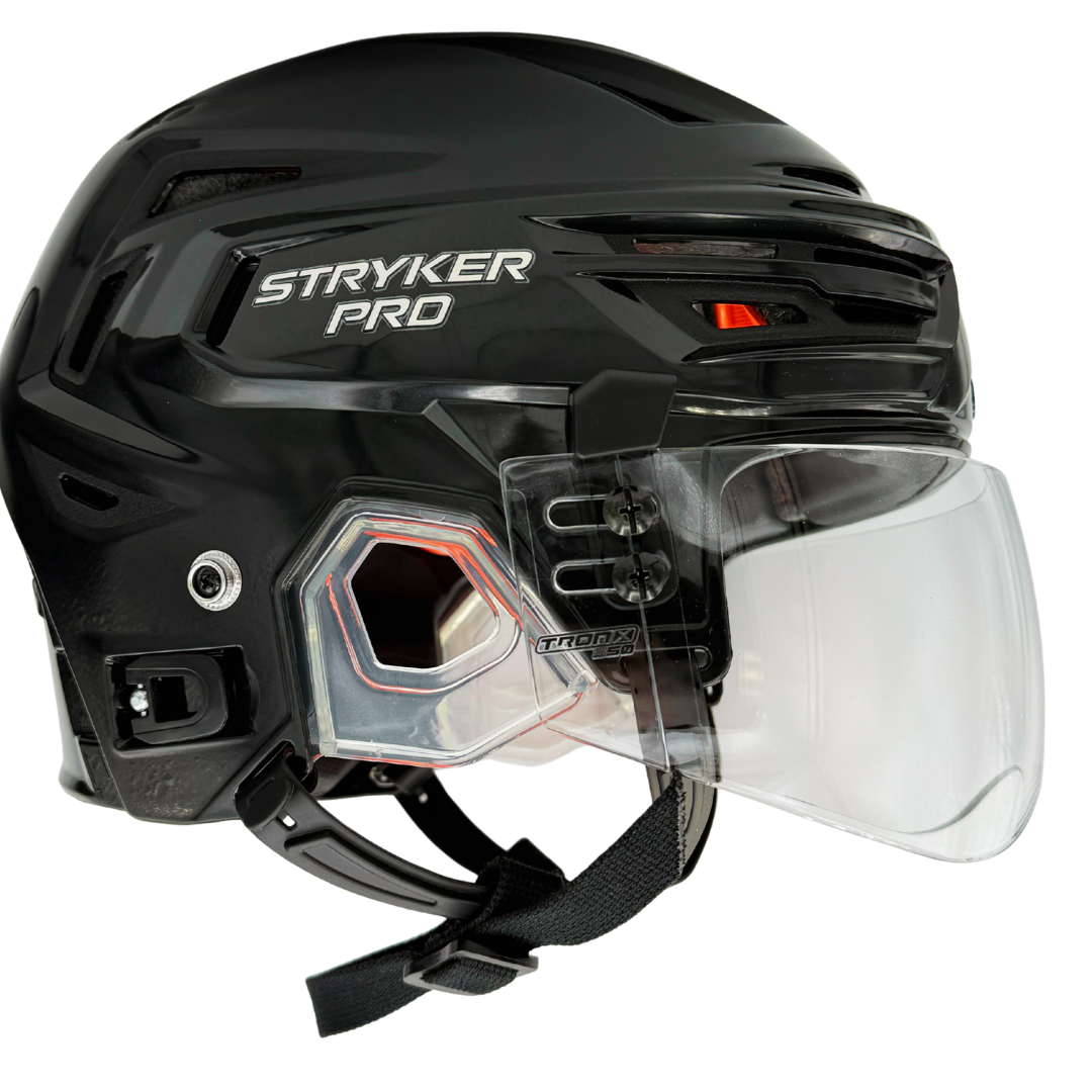 TronX S50 Anti-Scratch/Anti-Fog Hockey Helmet Visor (Clear)