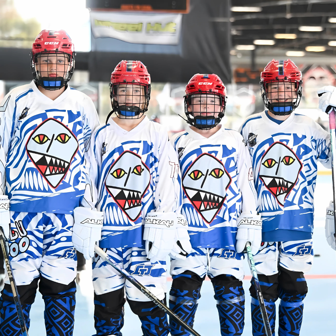 Alkali Cele Air Junior Hockey Gloves