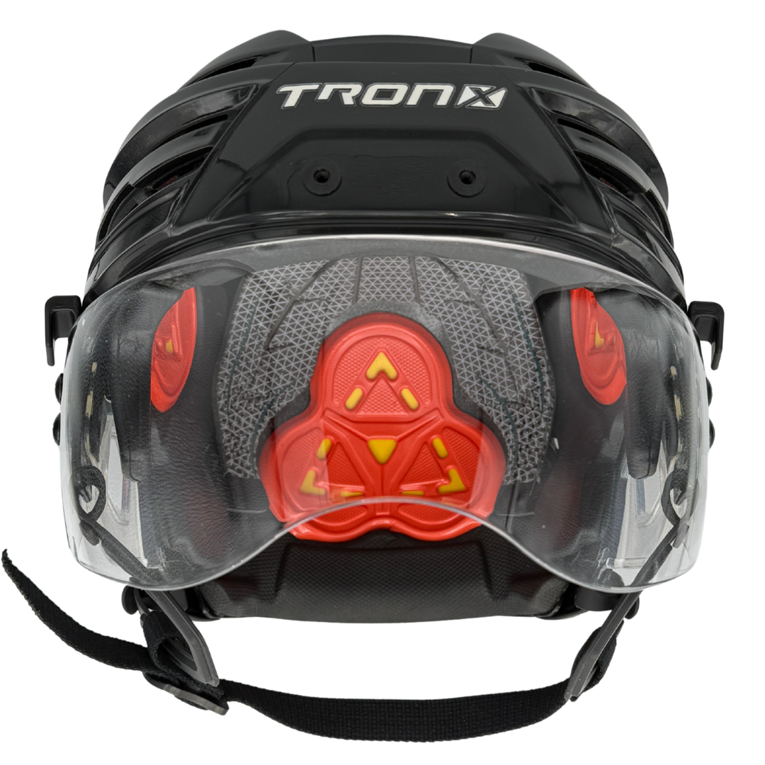 TronX S50 Anti-Scratch/Anti-Fog Hockey Helmet Visor (Clear)