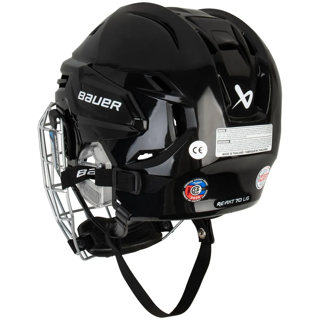 Bauer RE-AKT 70 Hockey Helmet Combo