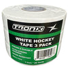 TronX White Cloth Hockey Tape (3 Pack)
