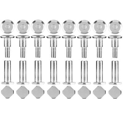 Alkali Universal Extender 6mm Square Roller Hockey Skate Axle Kit (8 Pack)