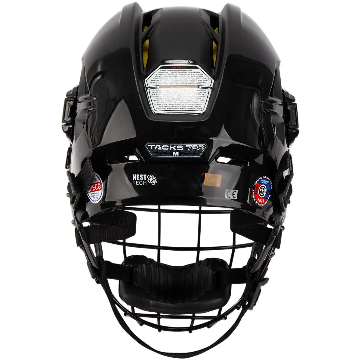CCM Tacks 720 Senior Hockey Helmet Combo