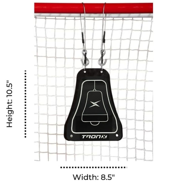 TronX Large Metal Bell Hockey Shooting Targets (2 Pack) - HockeyTron.com