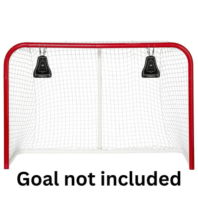 TronX Large Metal Bell Hockey Shooting Targets (2 Pack)