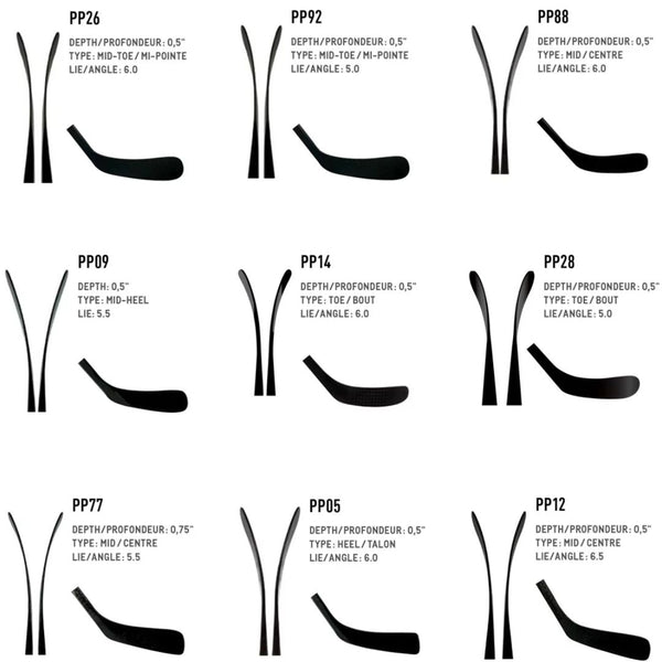 Sherwood Code Encrypt 3 Grip Intermediate Composite Hockey Stick ...