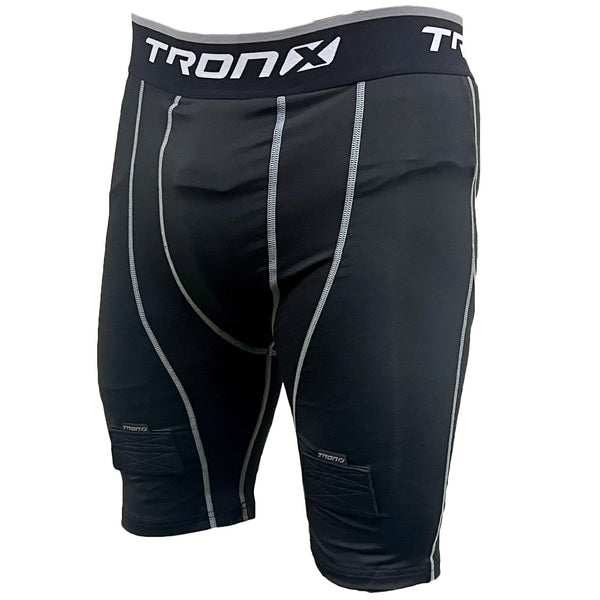 TronX Ice Hockey Shin Guards For Juniors! TronX Force Junior 15" Guards - View #4
