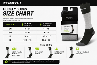 TronX Cut Resistant Hockey Skate Socks