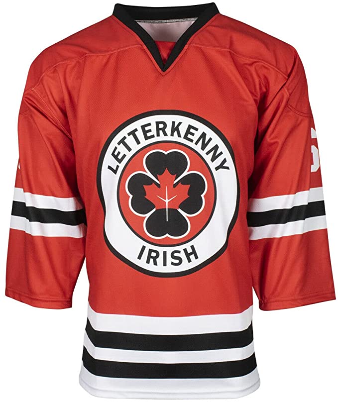 Letterkenny Red Irish Hockey Jersey – Letterkenny Official Store Canada