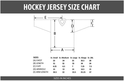 TronX Shamrocks Senior Adult Fan Hockey Jerseys