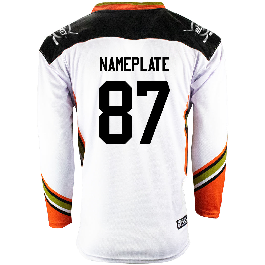 Anaheim Ducks Firstar Gamewear Pro Performance Hockey Jersey with Customization White / Custom