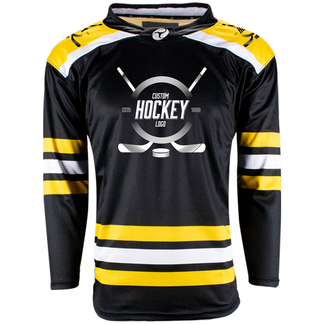 Chicago Blackhawks Firstar Gamewear Pro Performance Hockey Jersey with 