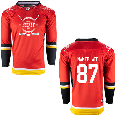 Calgary Flames Firstar Gamewear Pro Performance Hockey Jersey with Customization