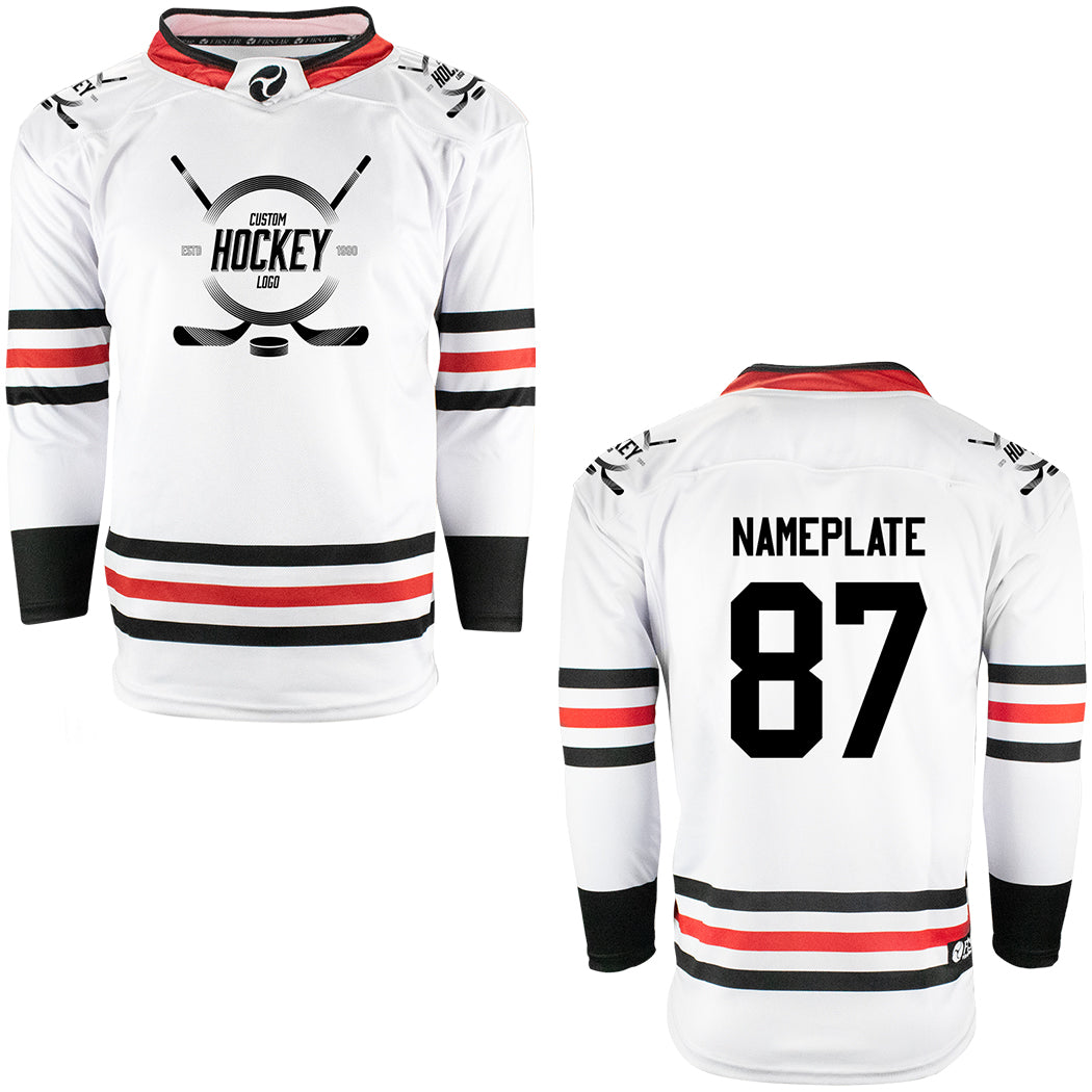 Detroit Red Wings Firstar Gamewear Pro Performance Hockey Jersey with Customization White / Custom