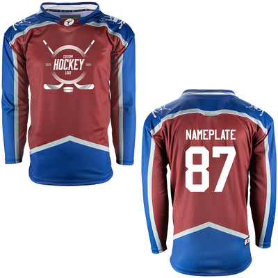 Colorado Avalanche Firstar Gamewear Pro Performance Hockey Jersey with Customization