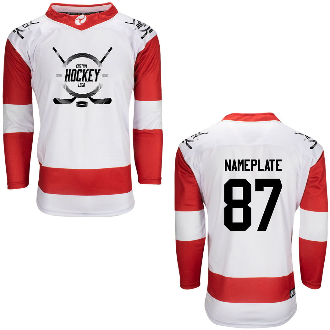 Chicago Blackhawks Firstar Gamewear Pro Performance Hockey Jersey with Customization White / Custom