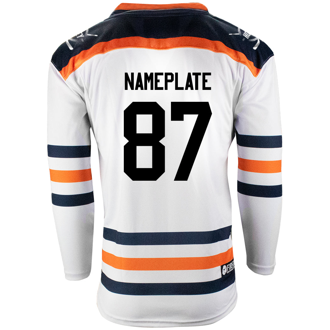 Edmonton Oilers Firstar Gamewear Pro Performance Hockey Jersey with Customization White / Custom Edmonton Oilers Firstar Gamewear Pro Performance Hockey Jersey with Customization White / Custom
