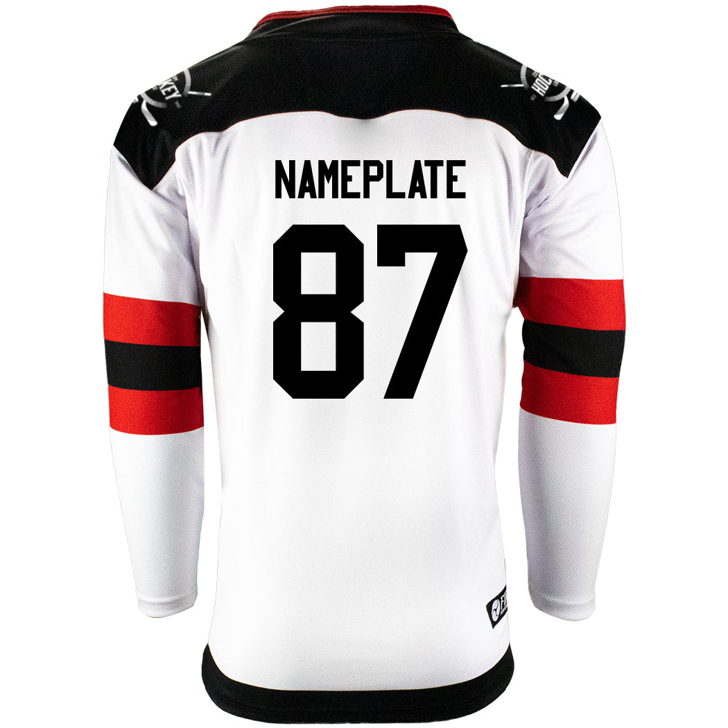 nj devils gear New Jersey Devils Firstar Gamewear Pro Performance Hockey Jersey with Customization Red / Custom