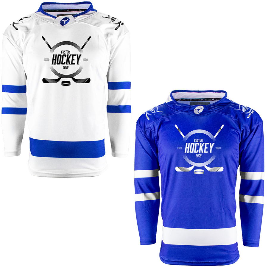 St. Louis Blues Firstar Gamewear Pro Performance Hockey Jersey with Cu 