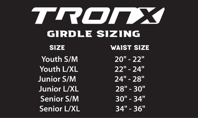 TronX Venom Junior Inline Hockey Girdles