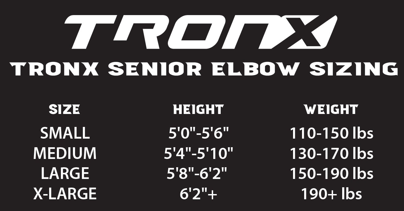 TronX Classic Senior Hockey Elbow Pads