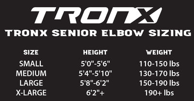 TronX Classic Senior Hockey Elbow Pads