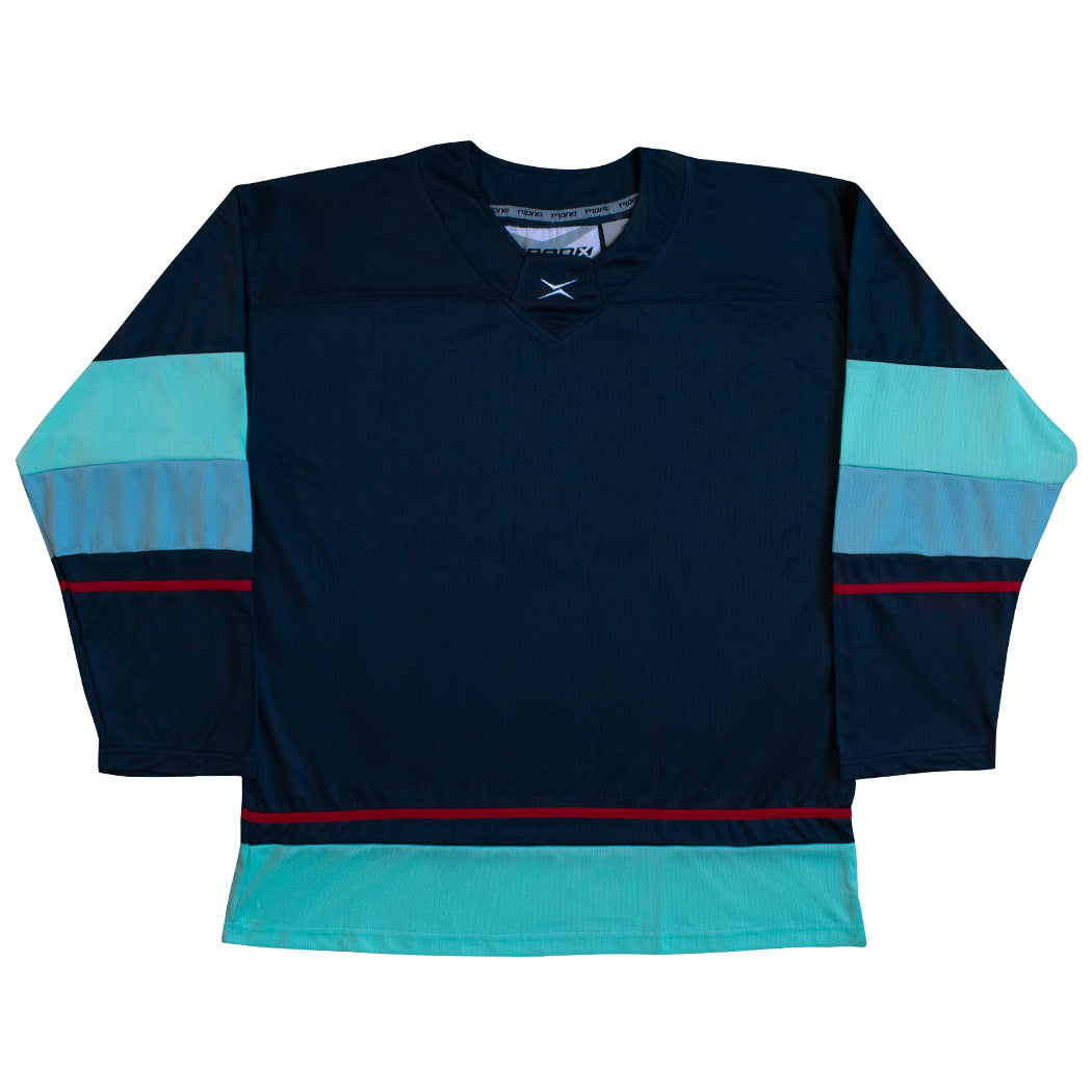 Seattle Kraken Hockey Jersey TronX DJ300 Replica Gamewear