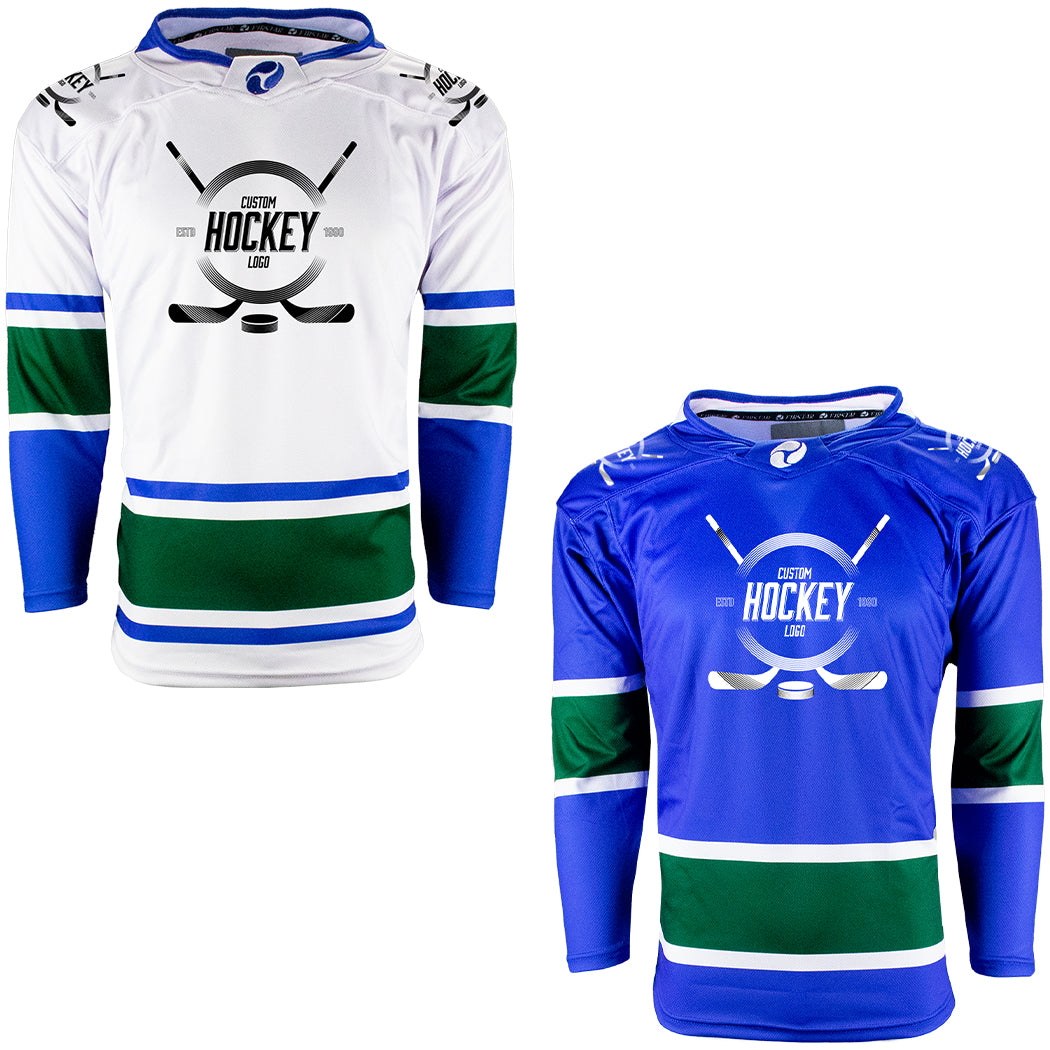 NHL Vancouver Canucks Youth Small/Medium Jersey Embroidered