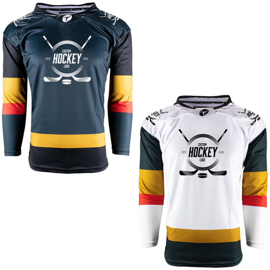 18Q White Hockey Jersey Replica From Exclusive Pro