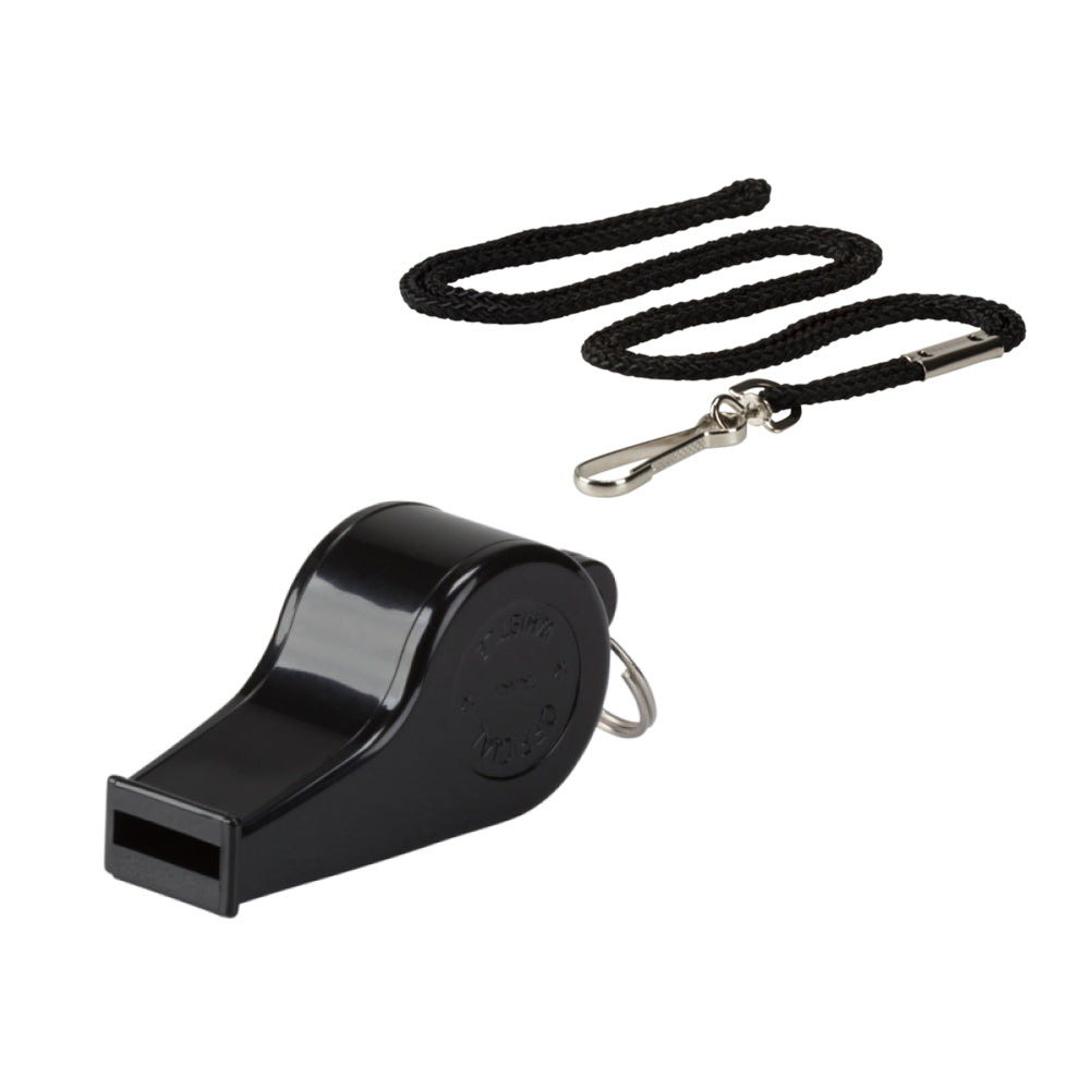 TronX Hockey Large Plastic Coaches Whistle with Lanyard