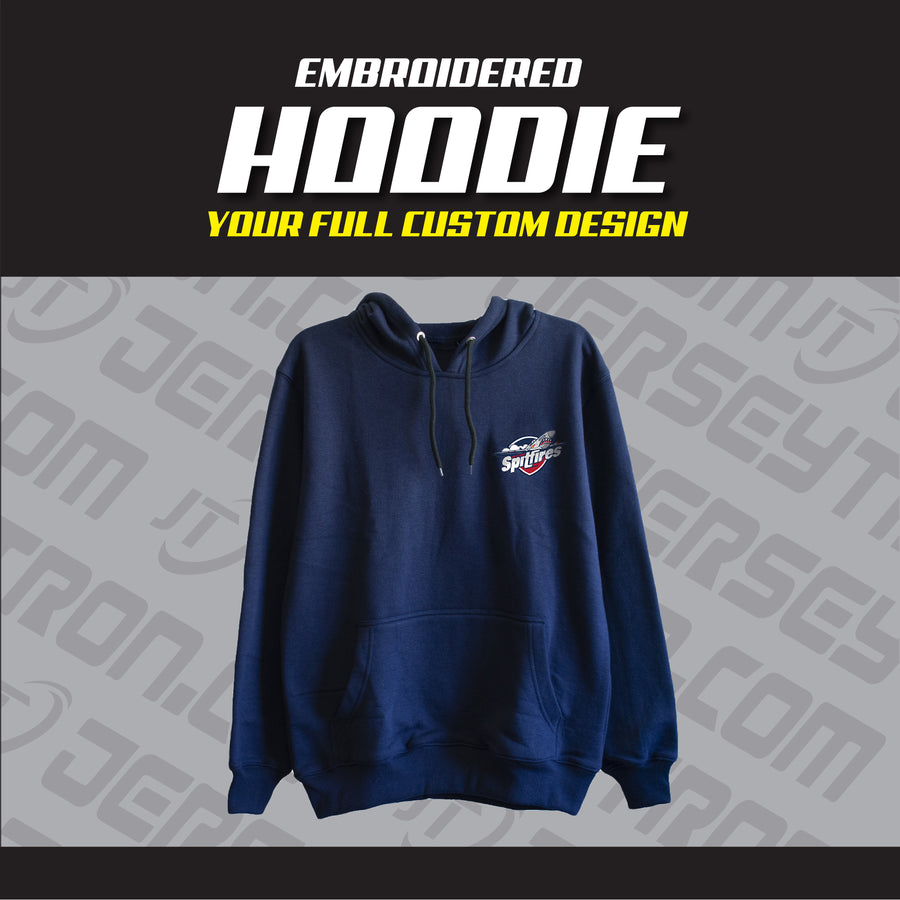 Custom Team Hockey Pullover Hoodie