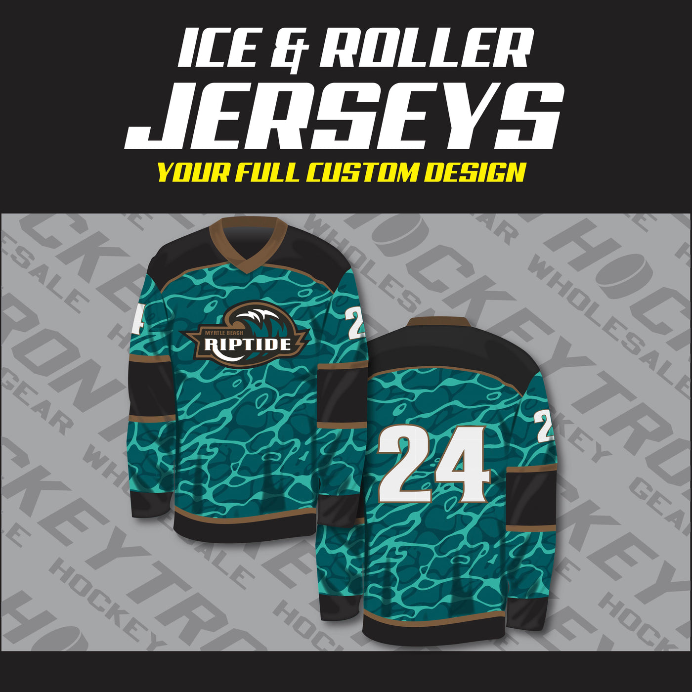 IW Custom Sublimated Reversible Hockey Jerseys - Ice Warehouse