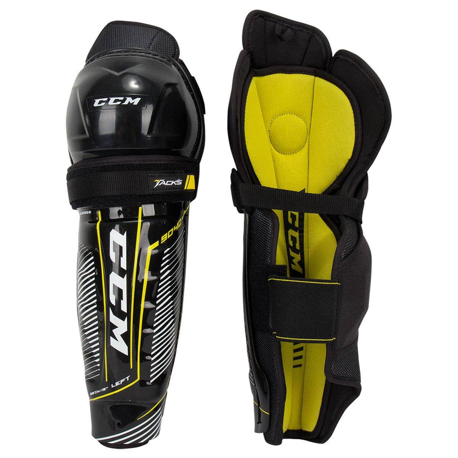 CCM Tacks 9040 Junior Hockey Shin Guards