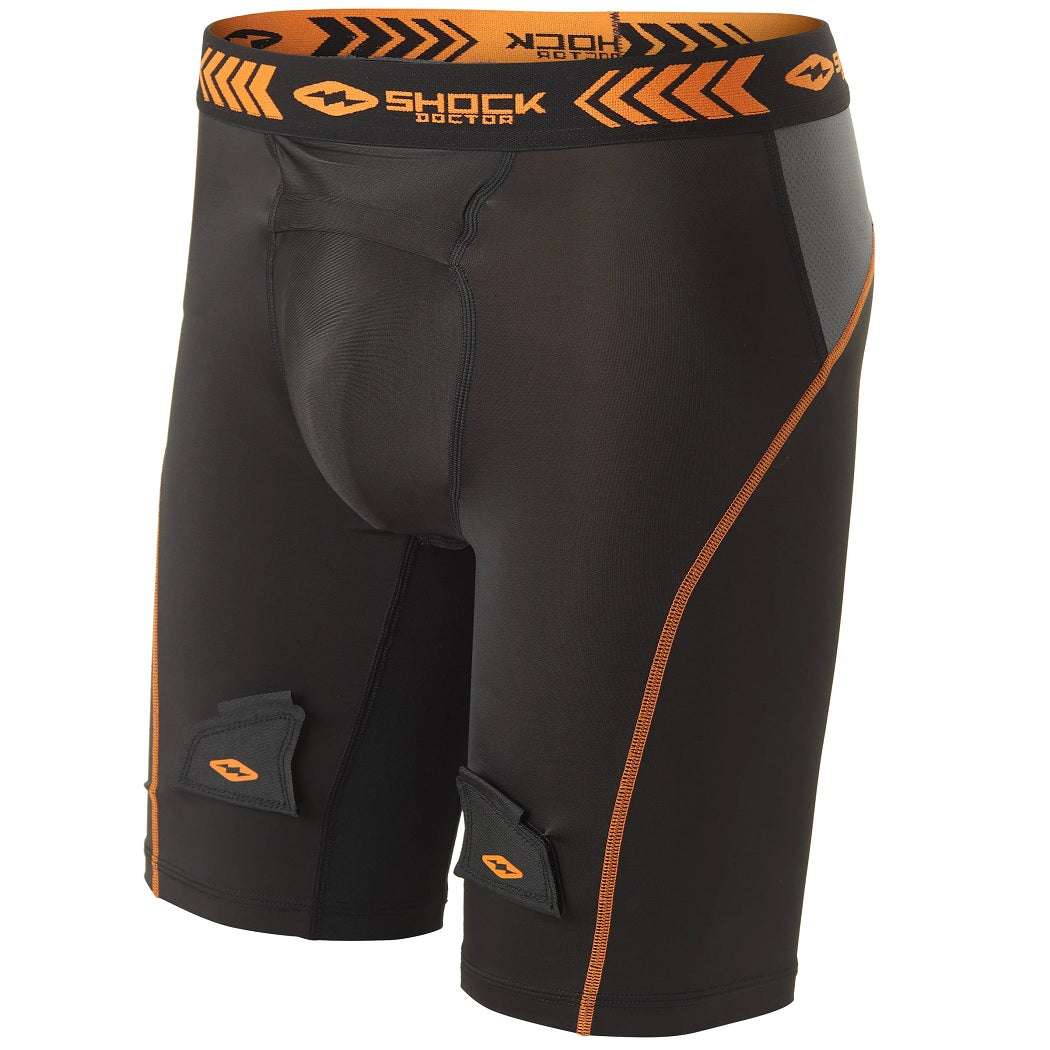 XFIT Cross Compression Hockey Short with Athletic Cup  Shock Doctor
