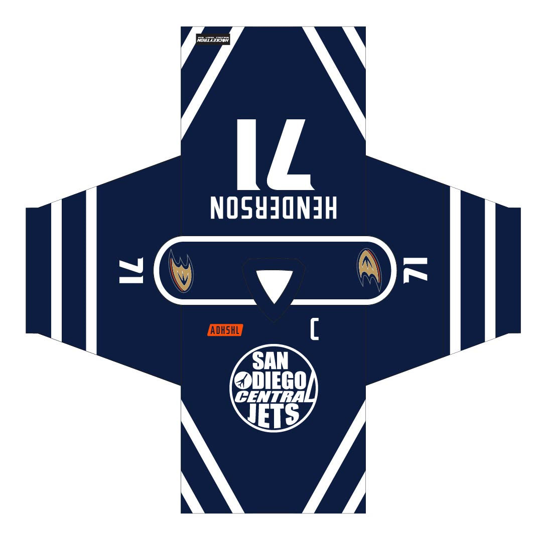 Custom Hockey Jerseys with Rangers in Twill Letters Adult XXL / (name and Number on Back and Sleeves) / Blue