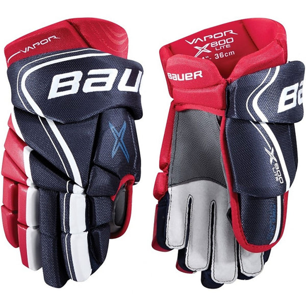 Bauer Vapor X800 Lite Senior Hockey Gloves - HockeyTron.com