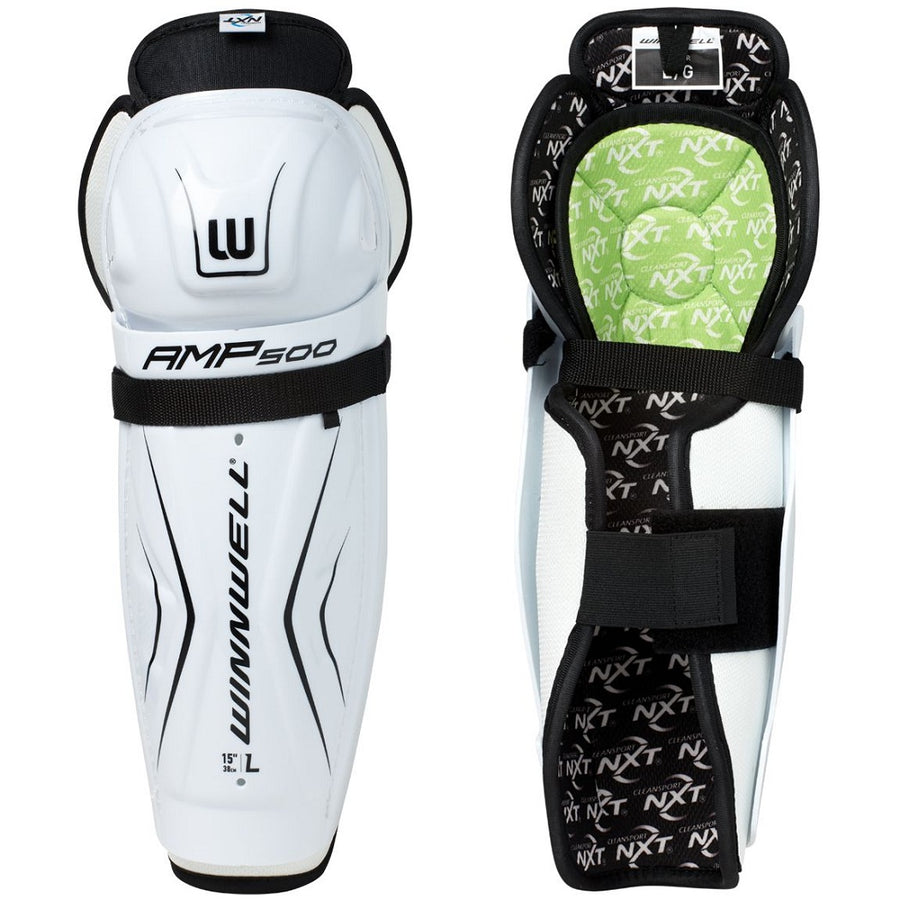 WinnWell AMP500 Junior Hockey Shin Guards