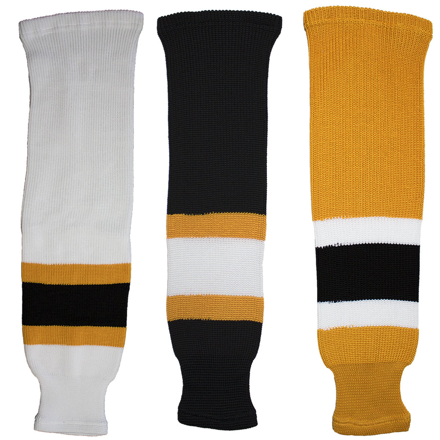 Boston Bruins Knitted Ice Hockey Socks (TronX SK200)