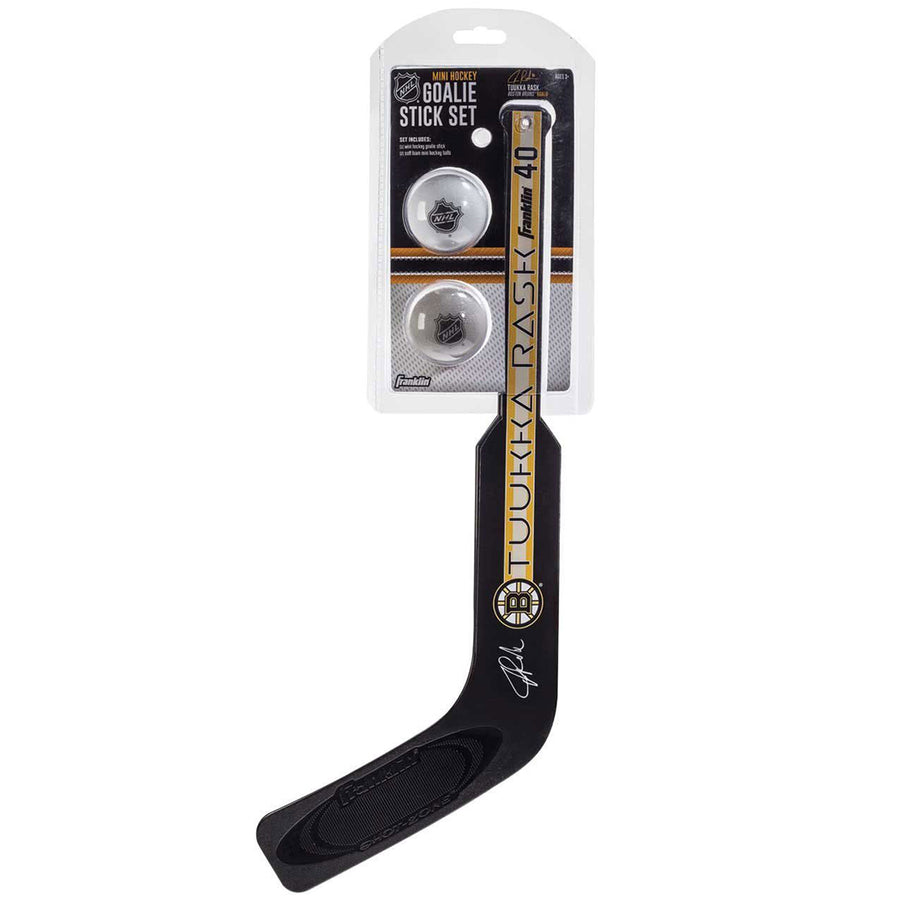 Franklin Tuuka Rask Mini Hockey Goalie Stick & Ball Set