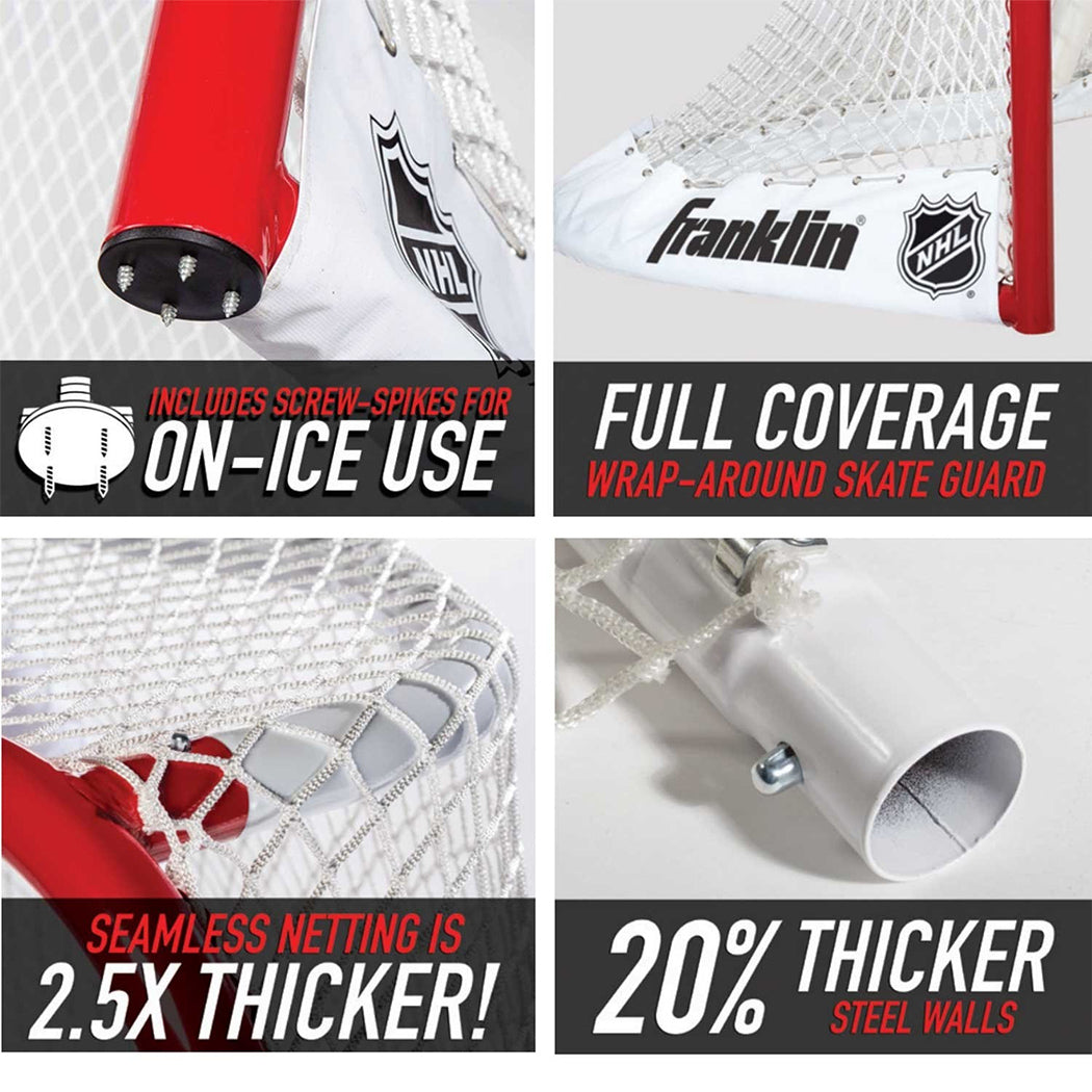 Franklin The Cage 72"  NHL Steel Hockey Goal