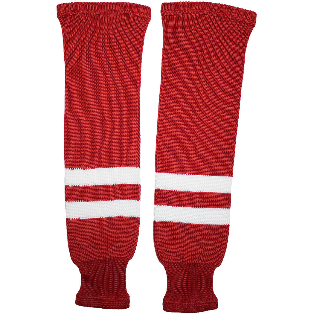 Tron SK300 Carolina Hurricanes Dry Fit Hockey Socks (24 inch - Red)