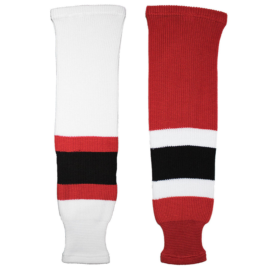 Detroit Red Wings Pro Performance Hockey Socks (Firstar Gamewear) White / Junior 22 inch