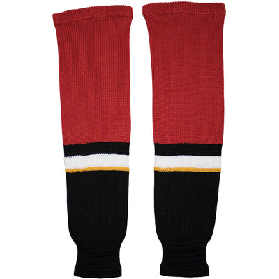 Calgary Flames Knitted Ice Hockey Socks (TronX SK200)