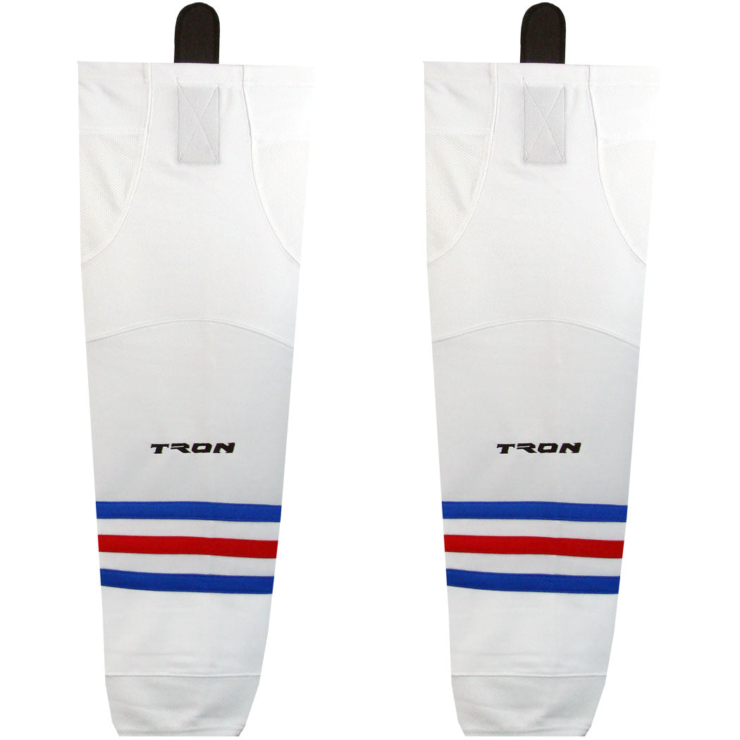 Tron SK300 New York Rangers Dry Fit Hockey Socks (24 inch - Royal)
