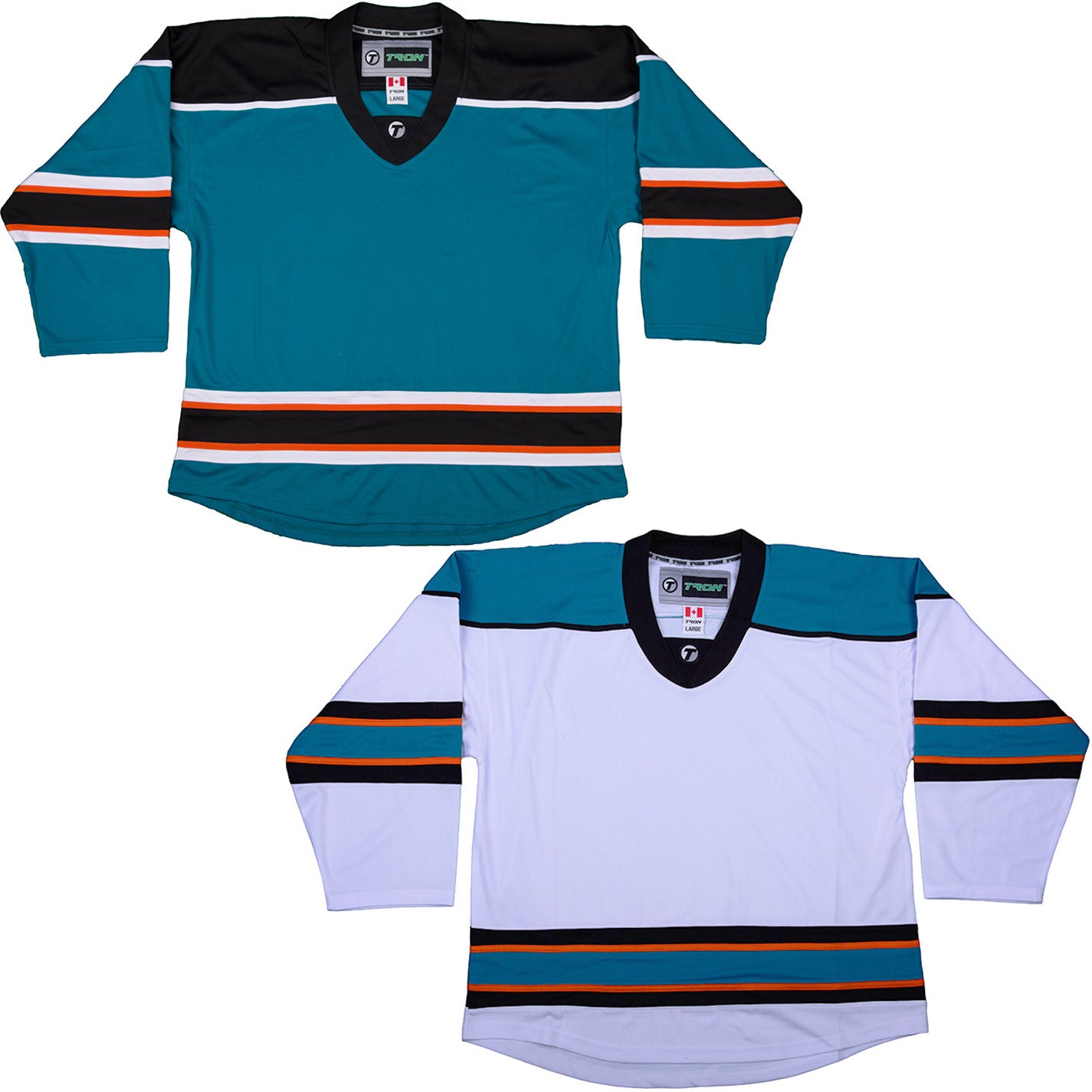 San Jose Sharks Hockey Jersey TronX DJ300 Replica Gamewear