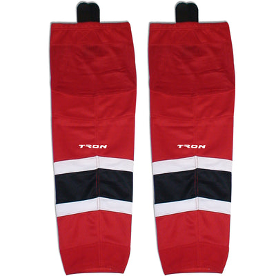 New Jersey Devils Hockey Socks - TronX SK300 NHL Team Dry Fit