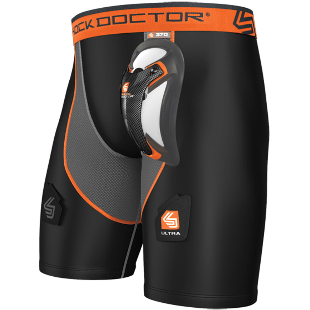 Shock Doctor 370 Ultra Compression Hockey Jock Shorts
