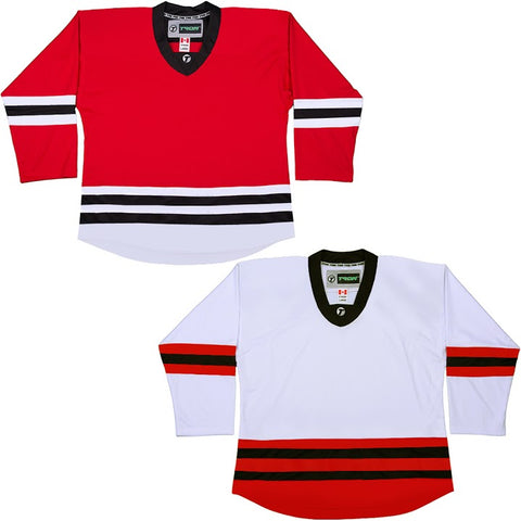 Custom hockey jerseys and uniforms - JerseyTron